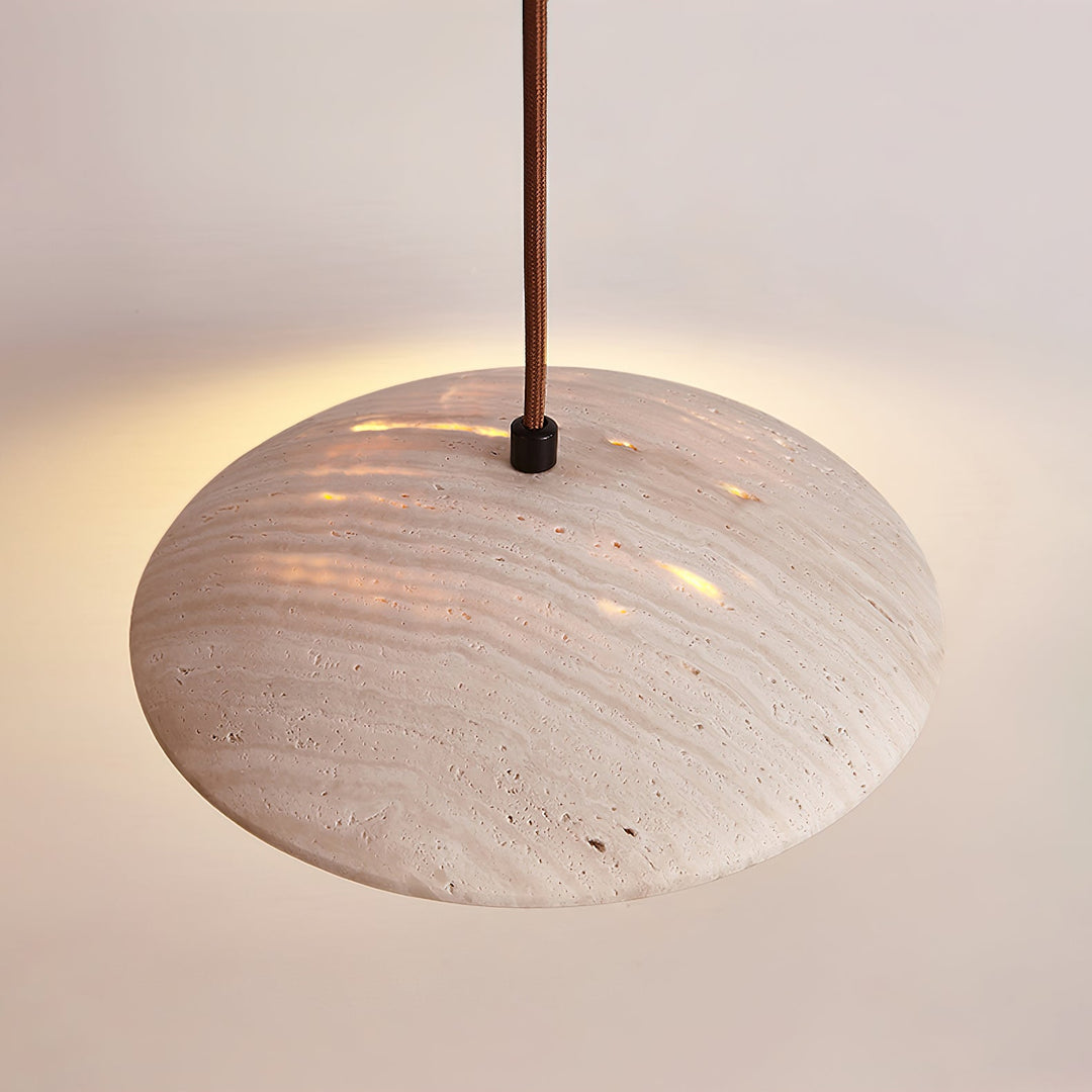 Lampa Wisząca Solara z Drewna