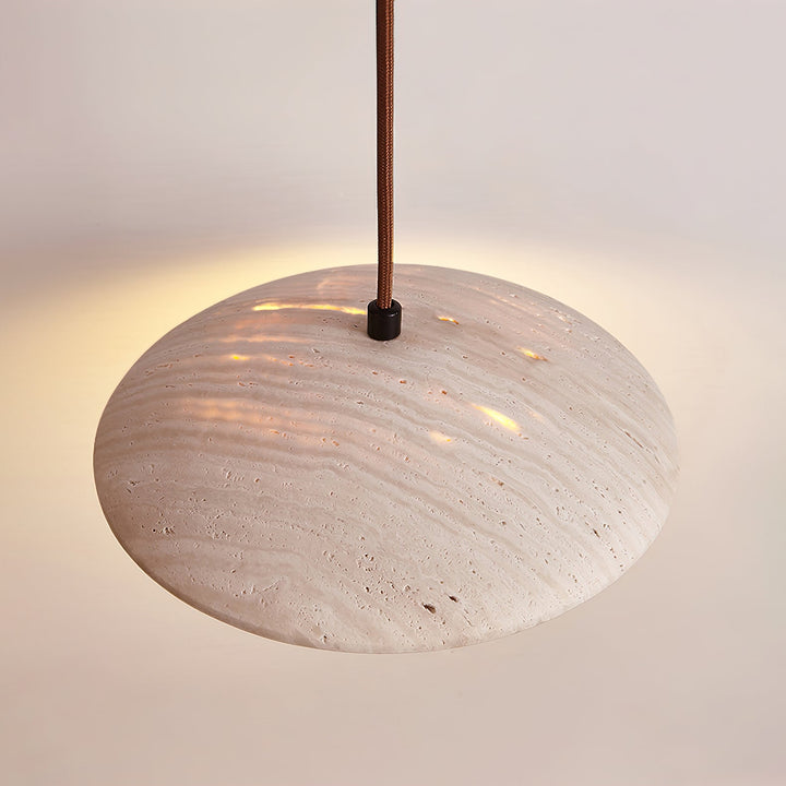 Lampa Wisząca Solara z Drewna