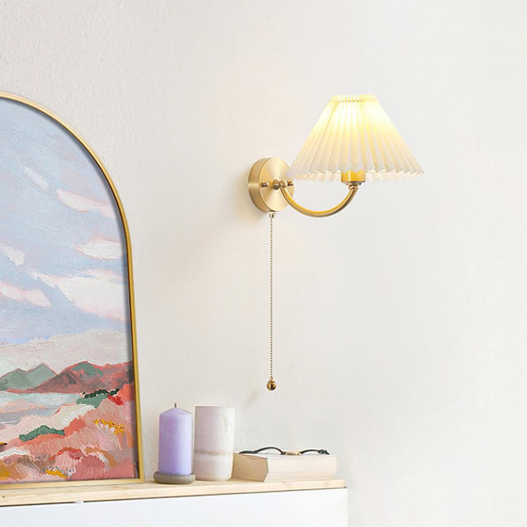 Lampa Ścienna Faltowana