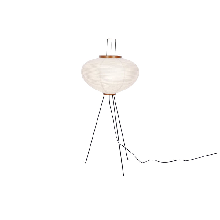 Lampa podłogowa z papieru ryżowego