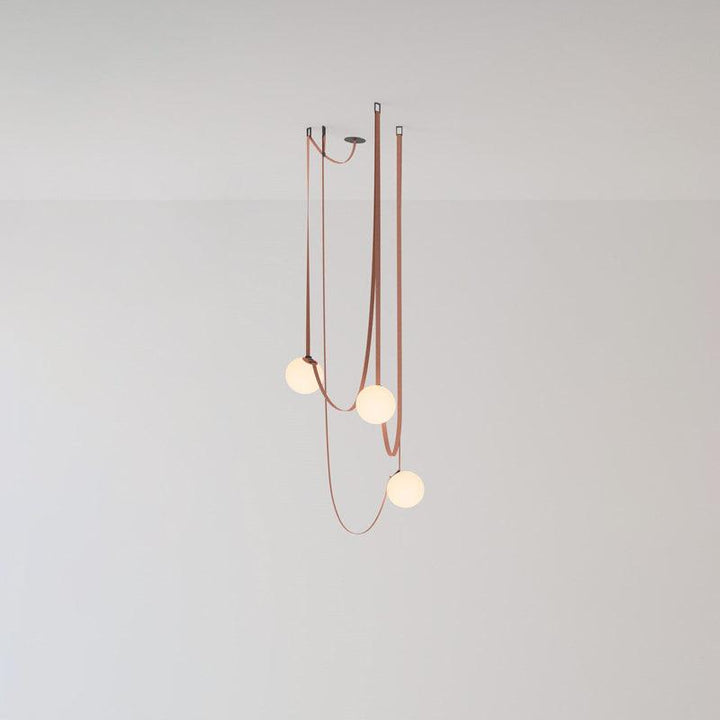 Wielokrotna Lampa Wisząca z Paskami