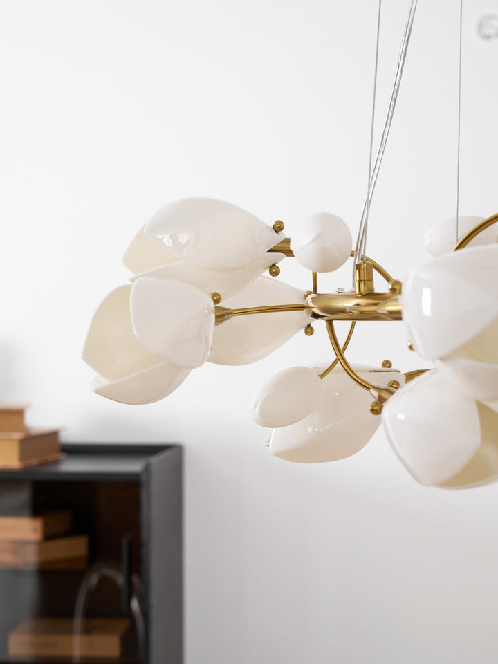 Żyrandol Porcelanowy Magnolia
