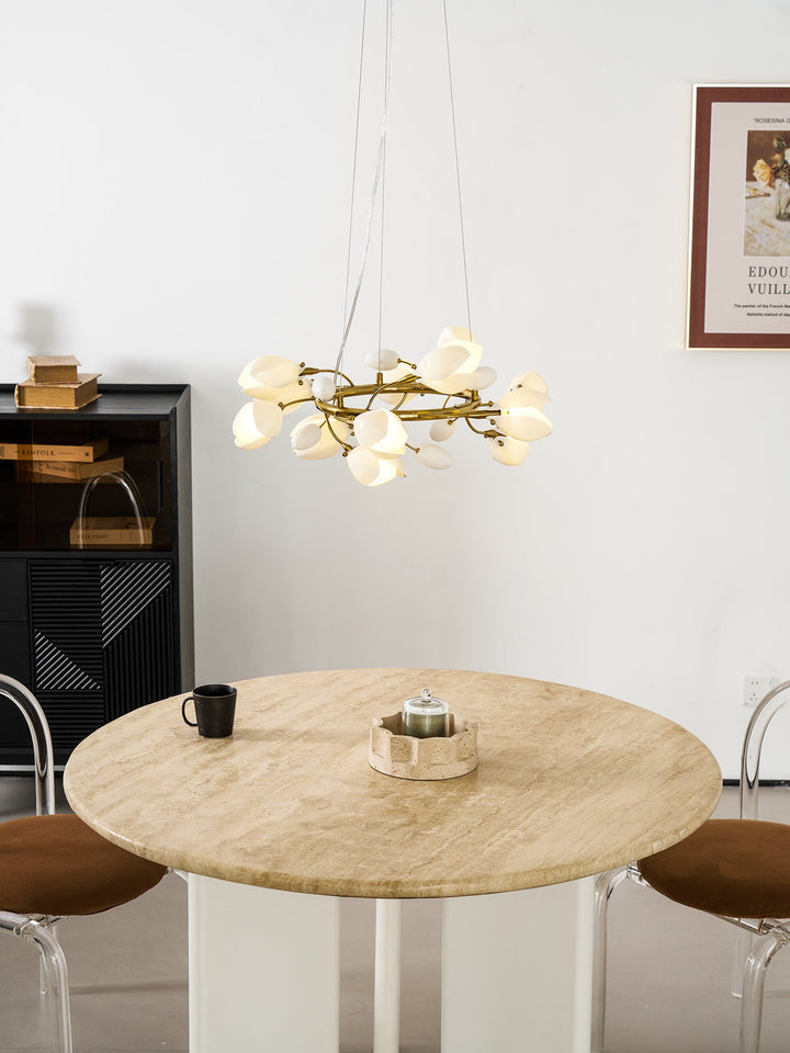Żyrandol Porcelanowy Magnolia