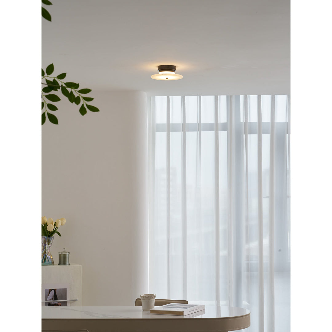 Lampa sufitowa Ankeny Alabaster