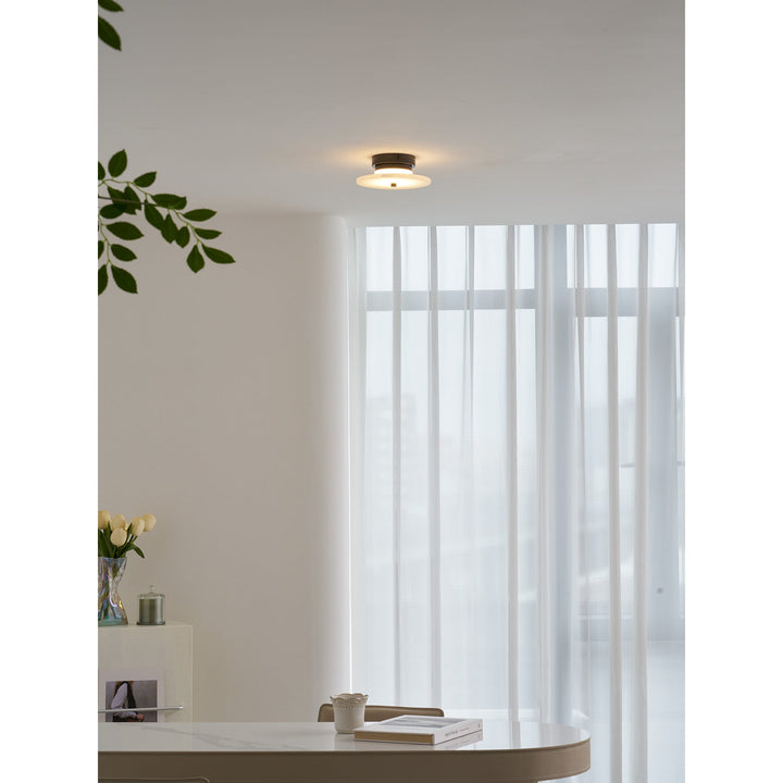 Lampa sufitowa Ankeny Alabaster