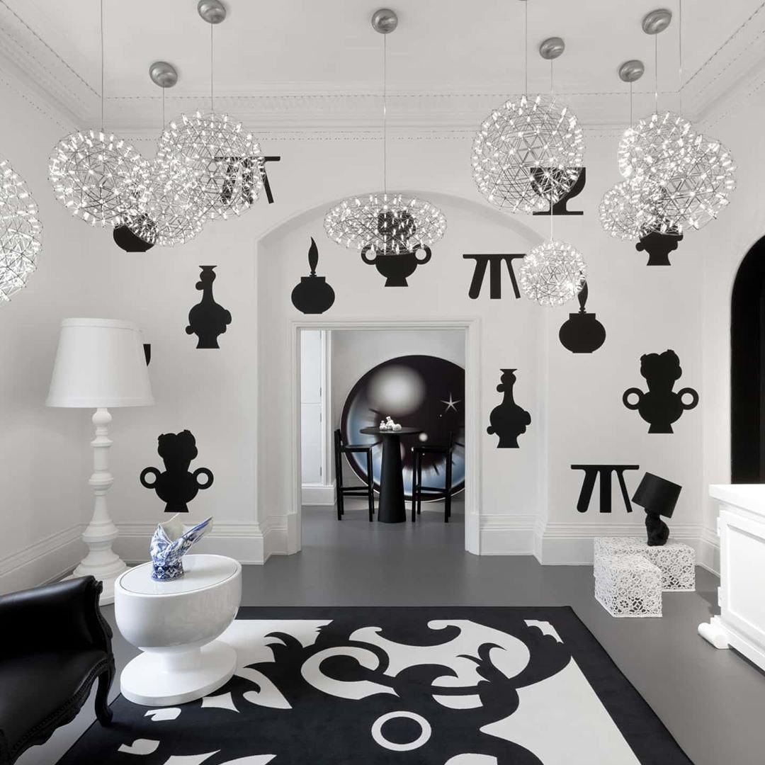 Srebrna Lampa Wisząca Spark Ball