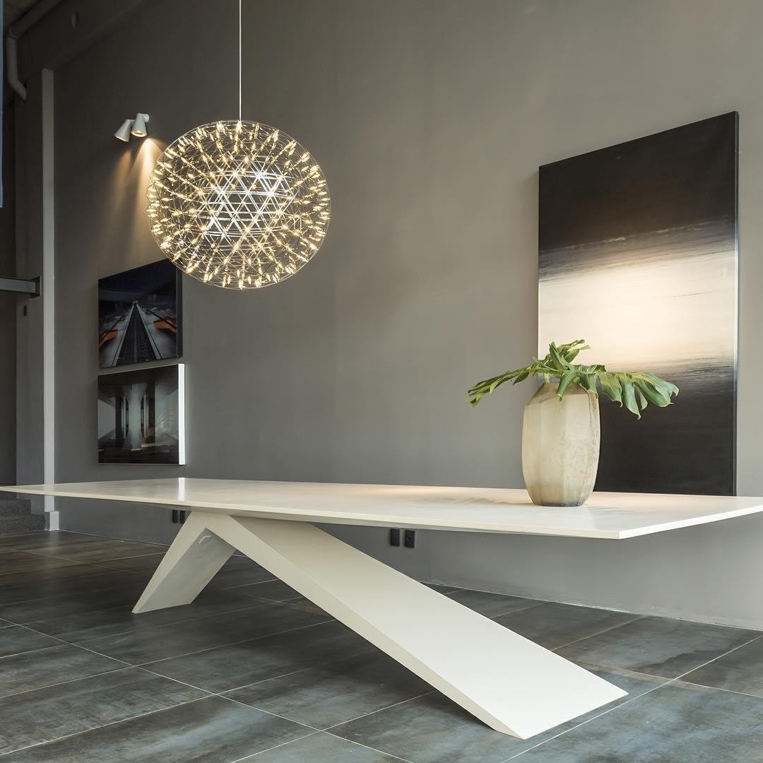 Srebrna Lampa Wisząca Spark Ball