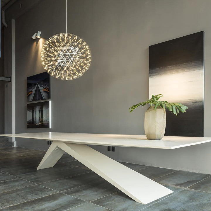 Złota Lampa Wisząca Spark Ball