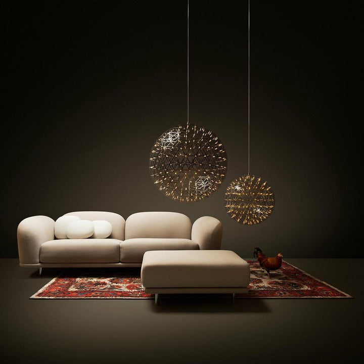 Złota Lampa Wisząca Spark Ball