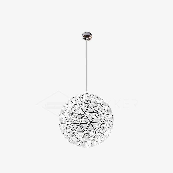 Srebrna Lampa Wisząca Spark Ball