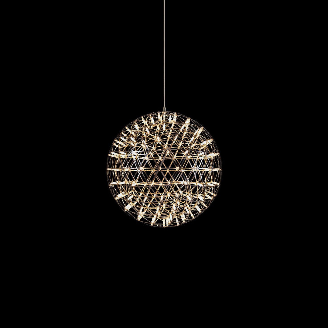 Złota Lampa Wisząca Spark Ball