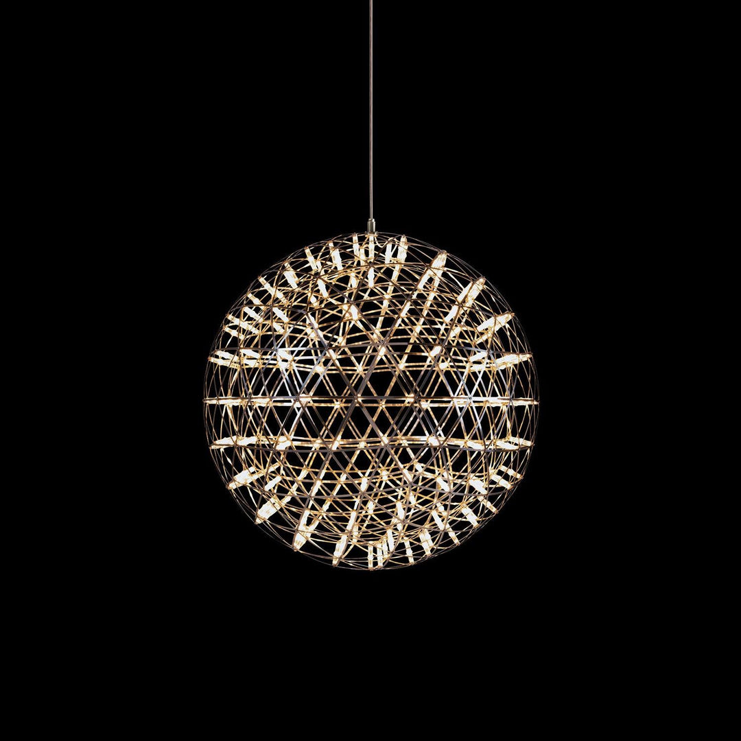 Złota Lampa Wisząca Spark Ball