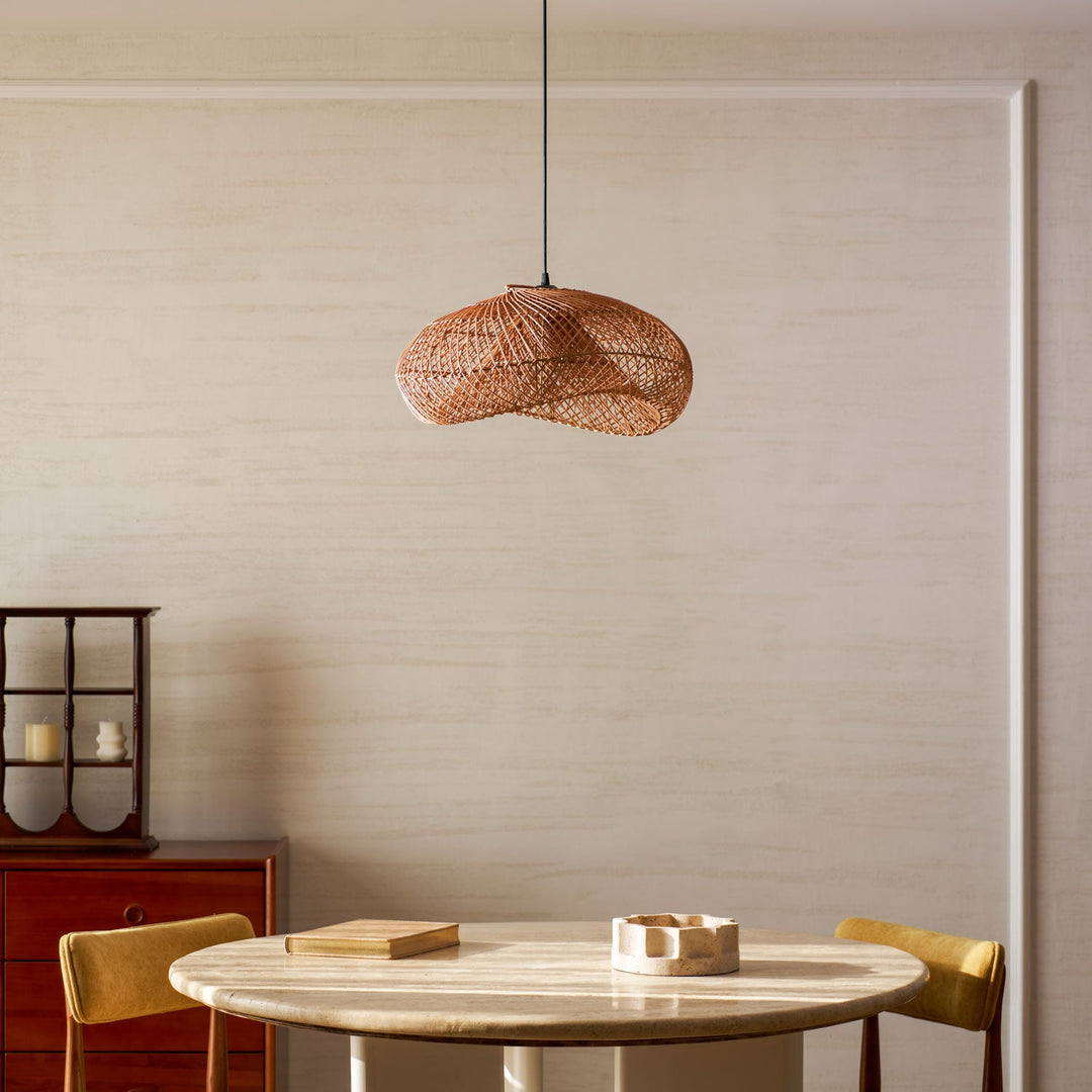 Lampa wisząca Rattan Wave