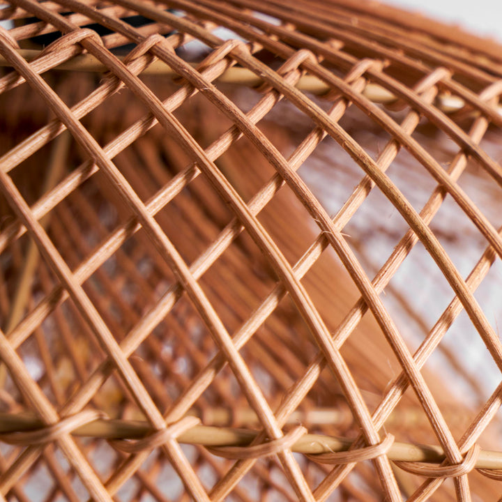 Lampa wisząca Rattan Wave