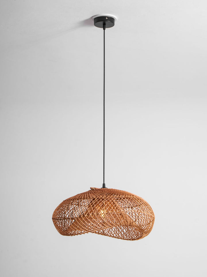 Lampa wisząca Rattan Wave