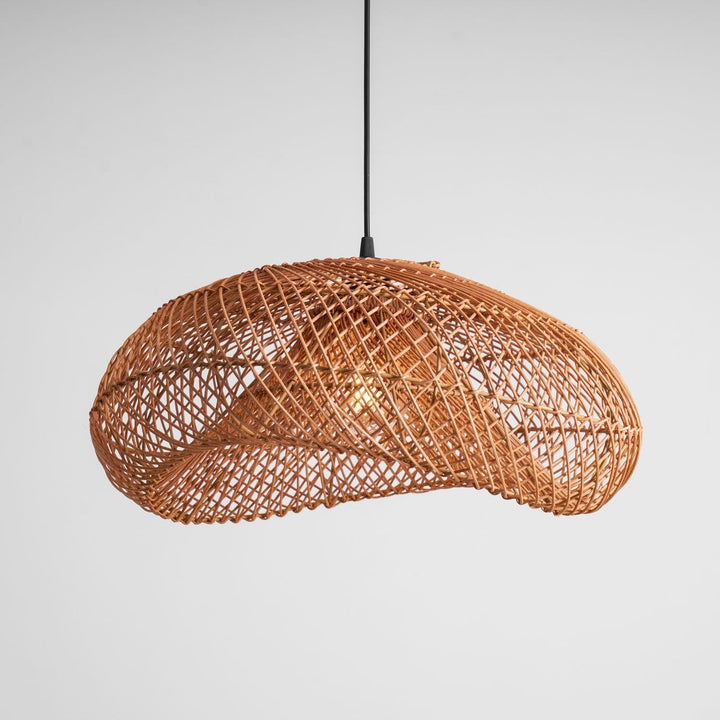 Lampa wisząca Rattan Wave
