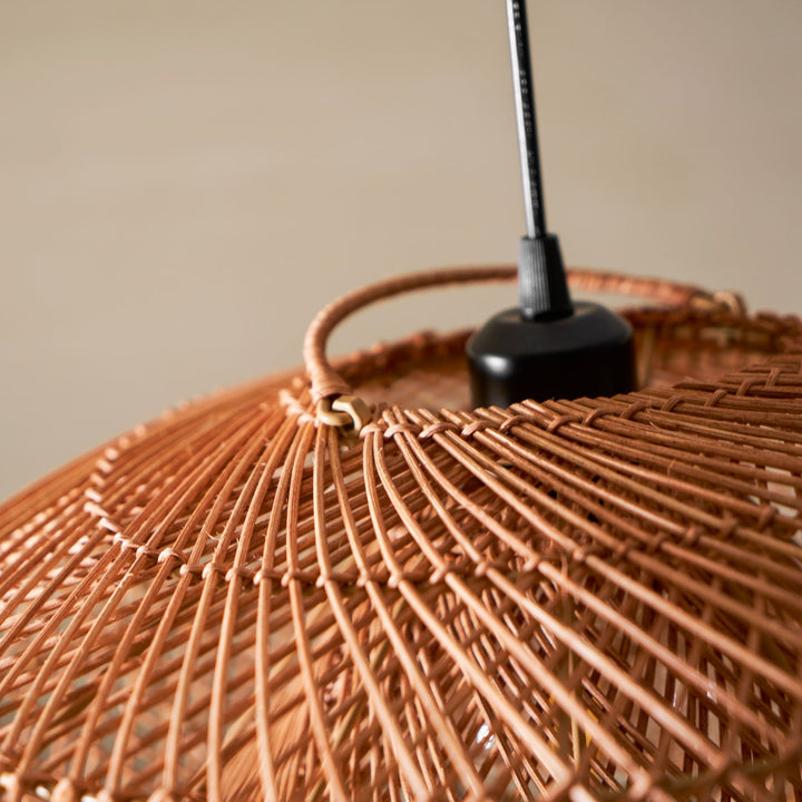 Lampa wisząca Rattan Wave