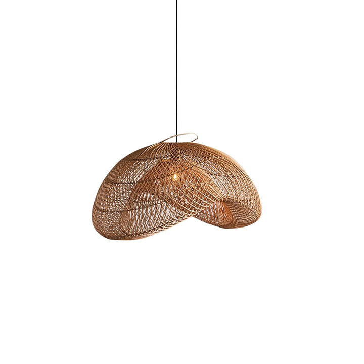 Lampa wisząca Rattan Wave
