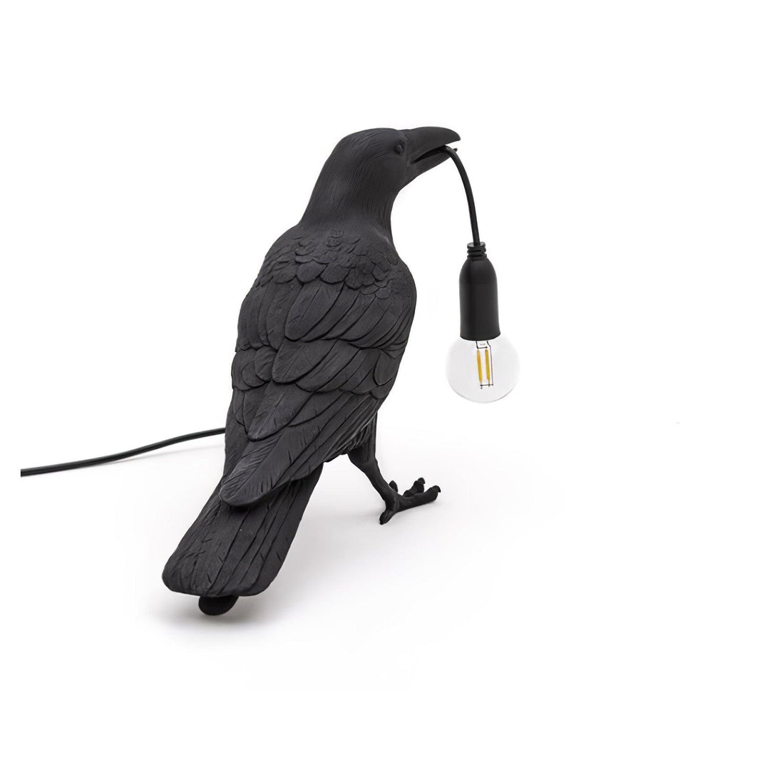 Lampa stołowa z żywicy Kruka