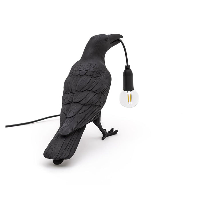 Lampa stołowa z żywicy Kruka