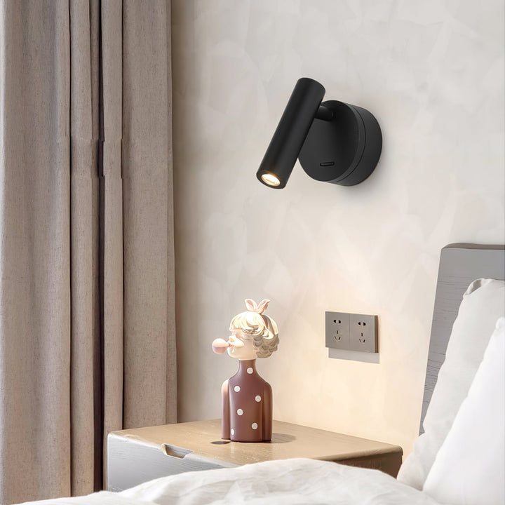 Lampa ścienna LED do czytania w sypialni