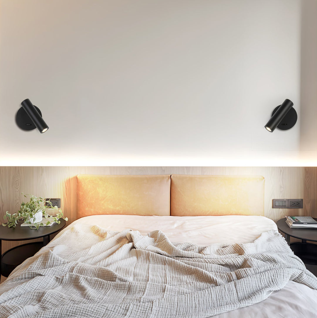 Lampa ścienna LED do czytania w sypialni