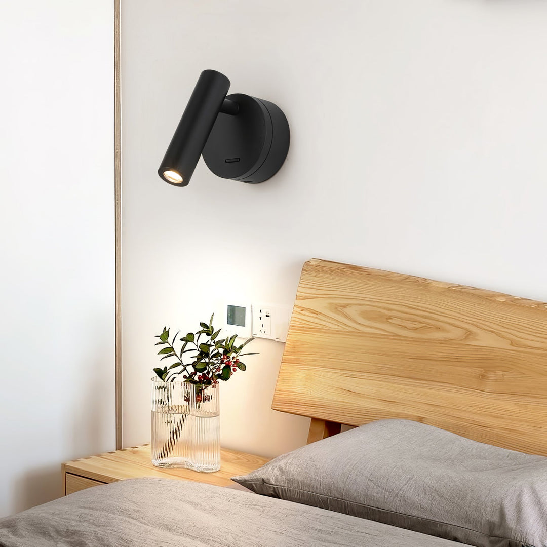 Lampa ścienna LED do czytania w sypialni