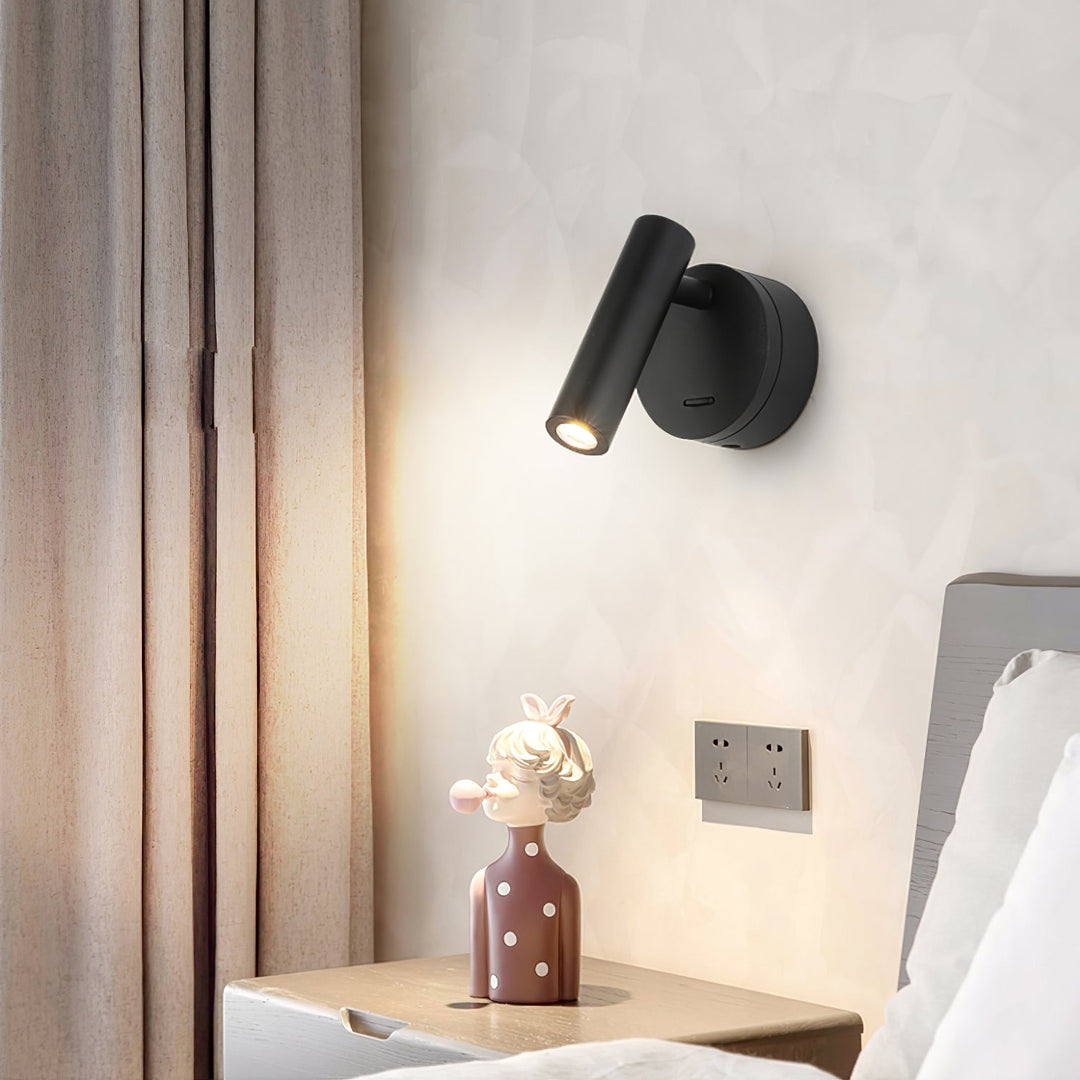 Lampa ścienna LED do czytania w sypialni