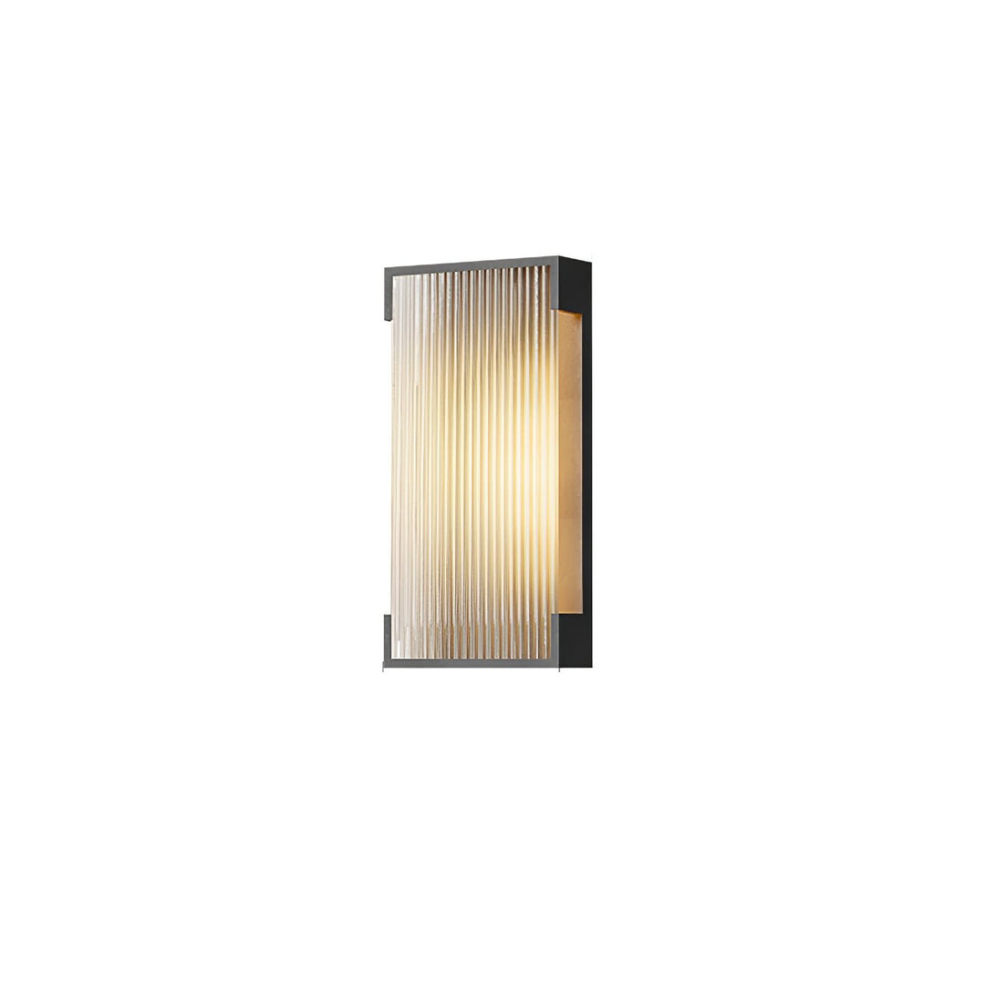 Prostokątna Zewnętrzna Lampa Ścienna