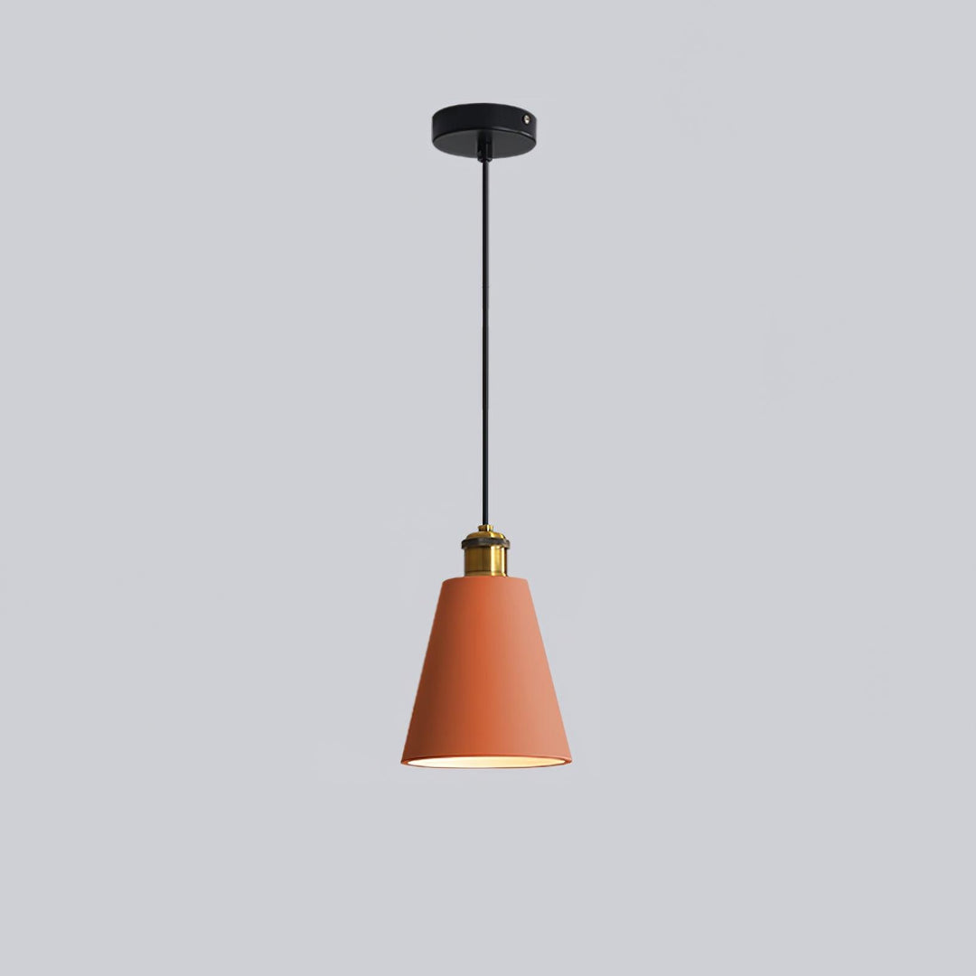 Lampa Wisząca Geometriczna z Żywicy