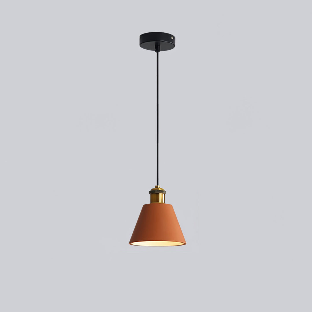 Lampa Wisząca Geometriczna z Żywicy