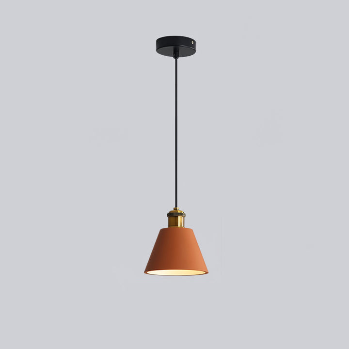 Lampa Wisząca Geometriczna z Żywicy