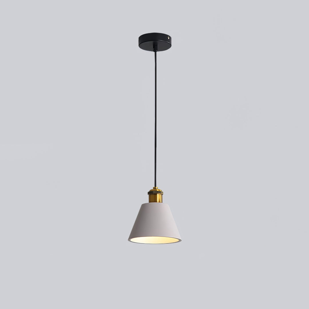 Lampa Wisząca Geometriczna z Żywicy