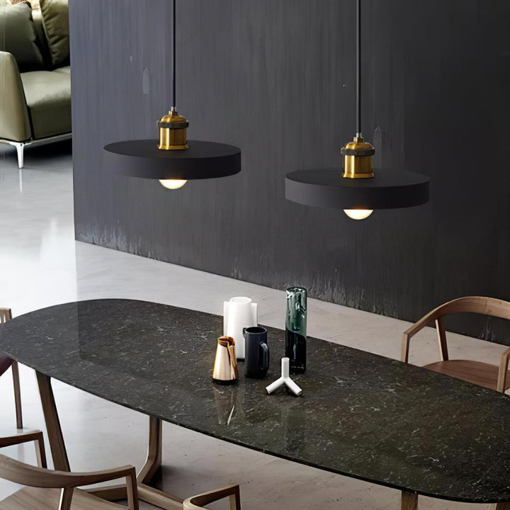 Lampa Wisząca Geometriczna z Żywicy