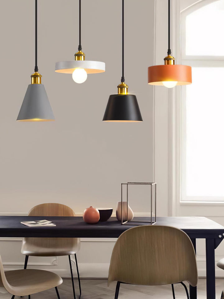 Lampa Wisząca Geometriczna z Żywicy