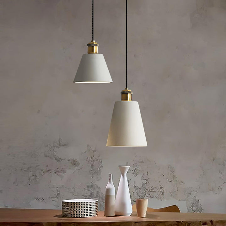 Lampa Wisząca Geometriczna z Żywicy