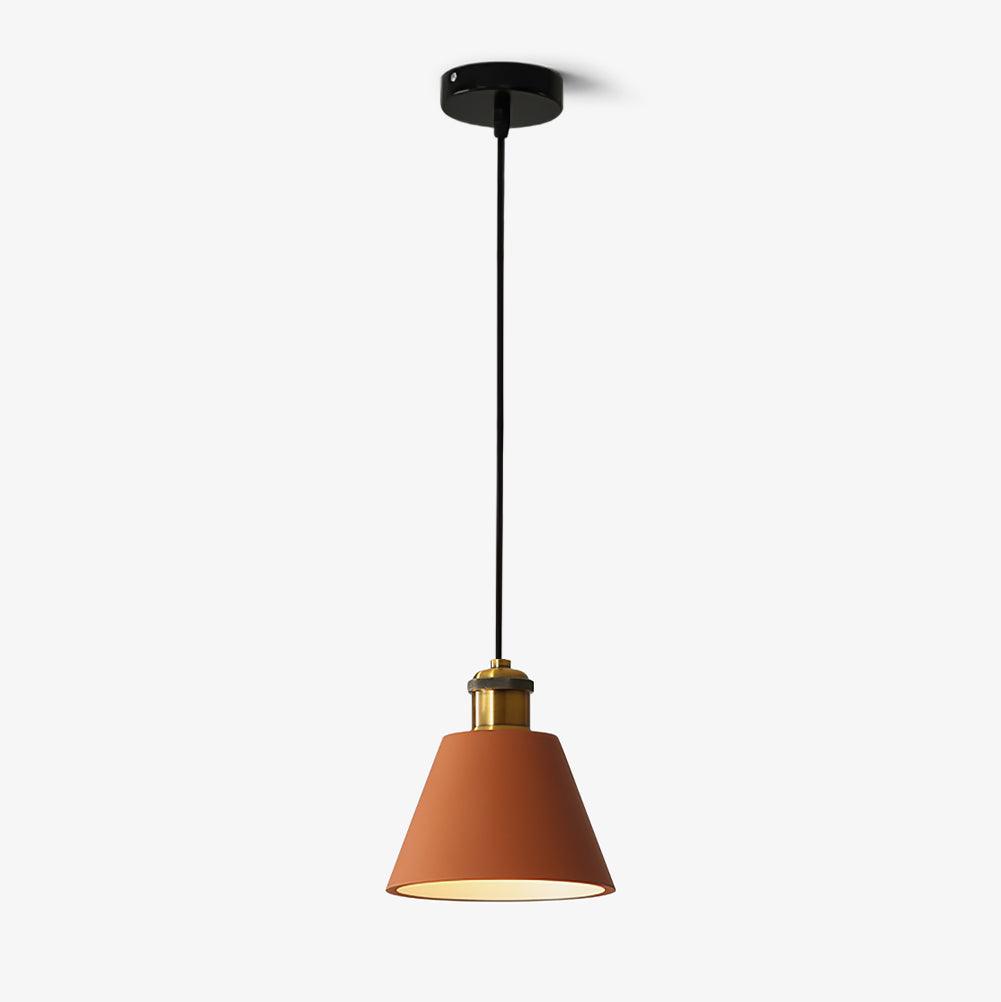 Lampa Wisząca Geometriczna z Żywicy