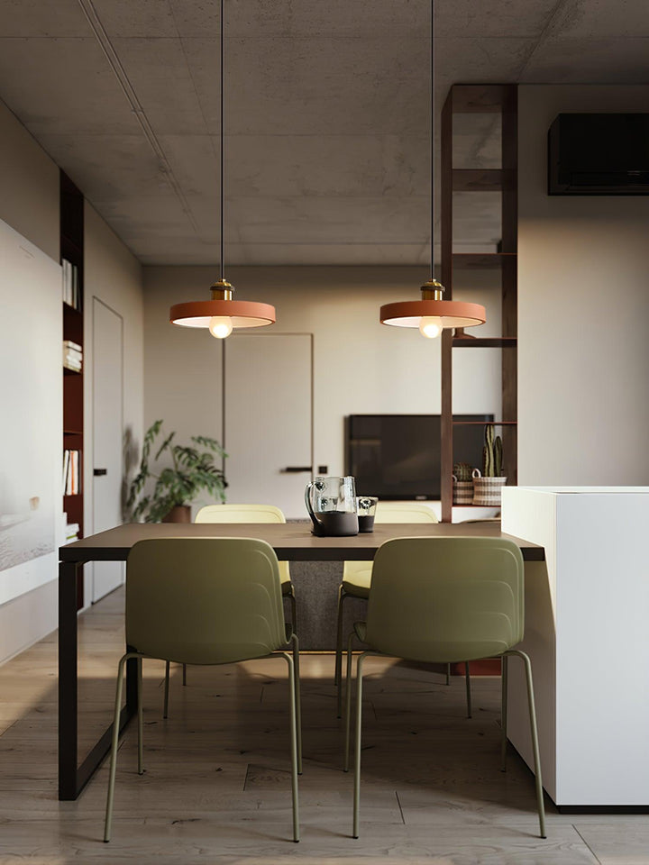 Lampa Wisząca Geometriczna z Żywicy