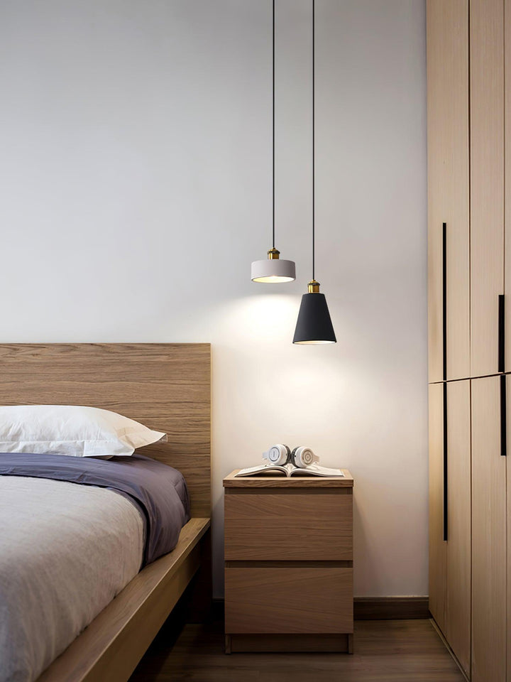 Lampa Wisząca Geometriczna z Żywicy
