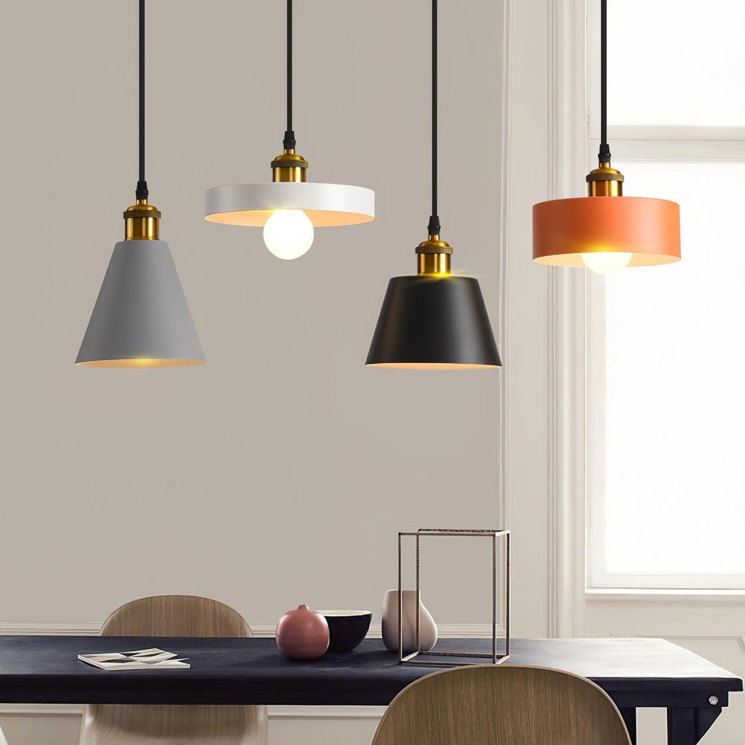 Lampa Wisząca Geometriczna z Żywicy