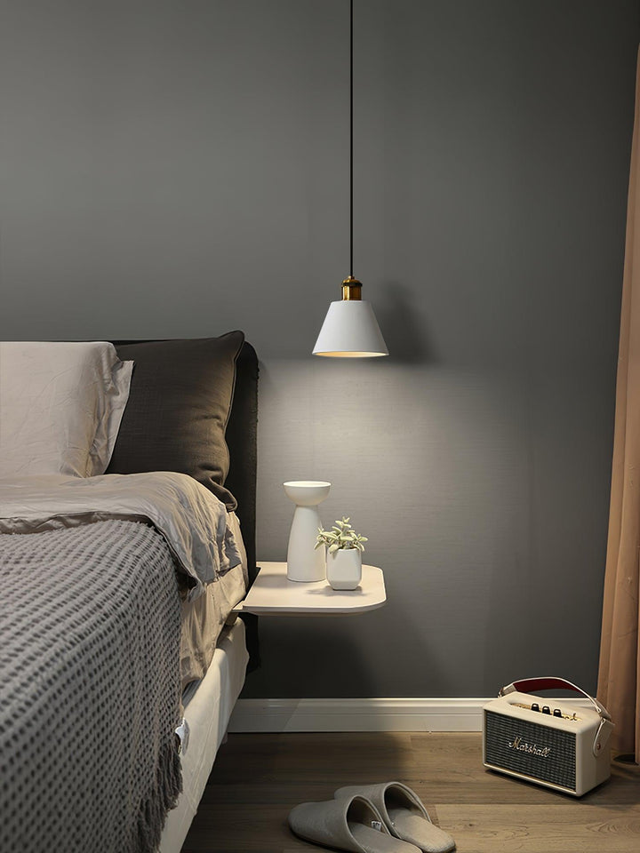 Lampa Wisząca Geometriczna z Żywicy