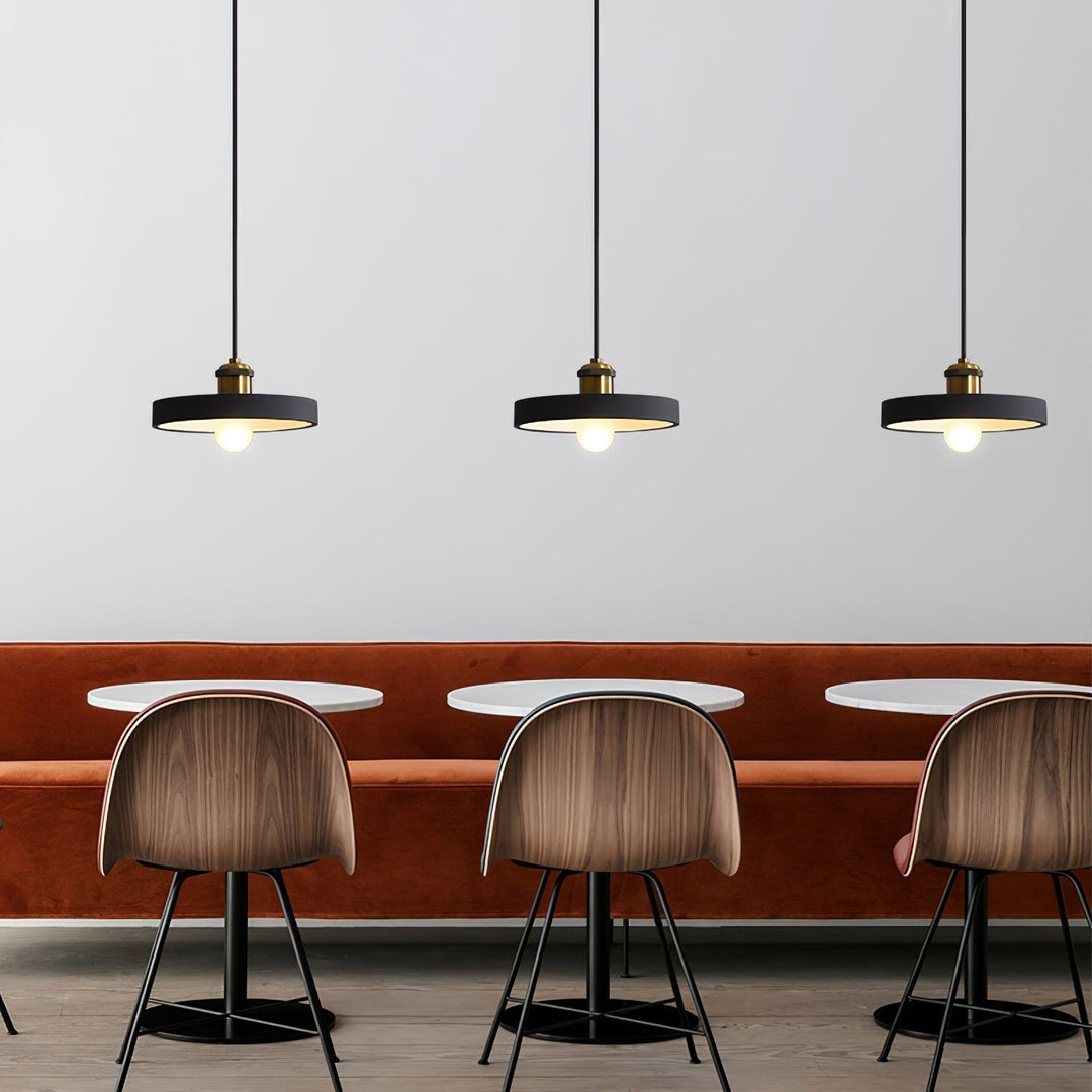 Lampa Wisząca Geometriczna z Żywicy