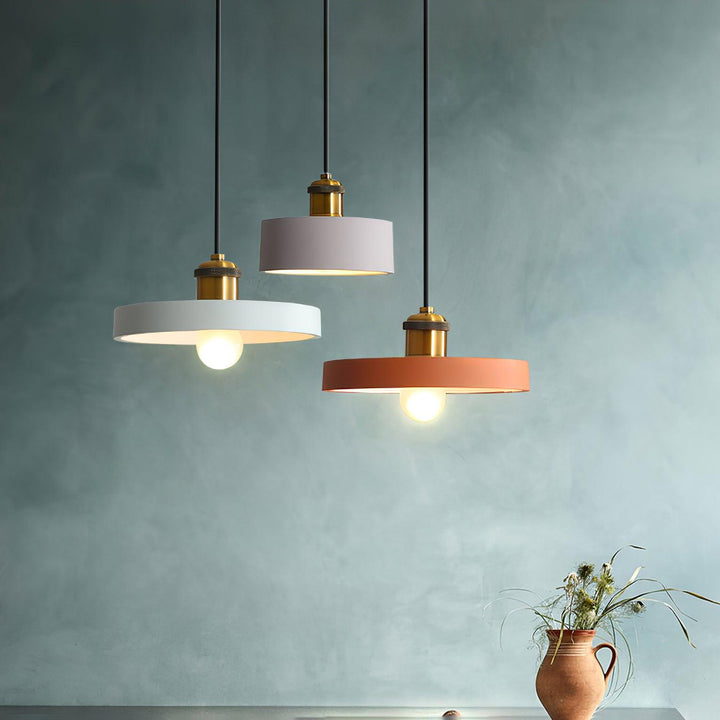 Lampa Wisząca Geometriczna z Żywicy