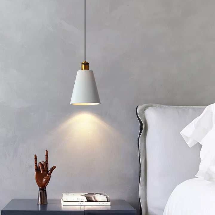 Lampa Wisząca Geometriczna z Żywicy