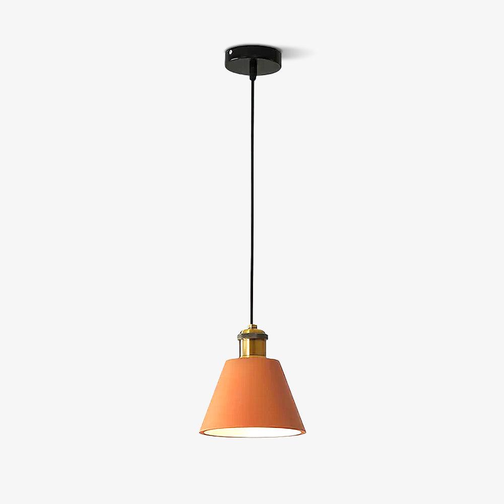 Lampa Wisząca Geometriczna z Żywicy