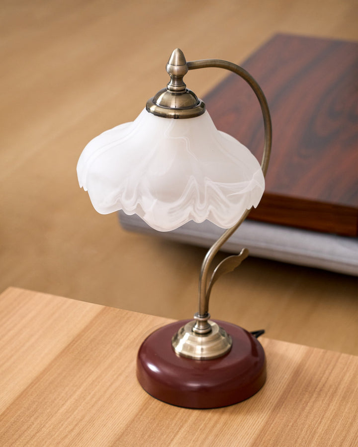Lampa Stołowa Vintage Laiton