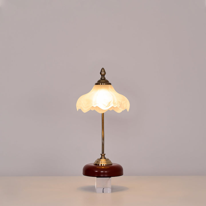 Lampa Stołowa Vintage Laiton