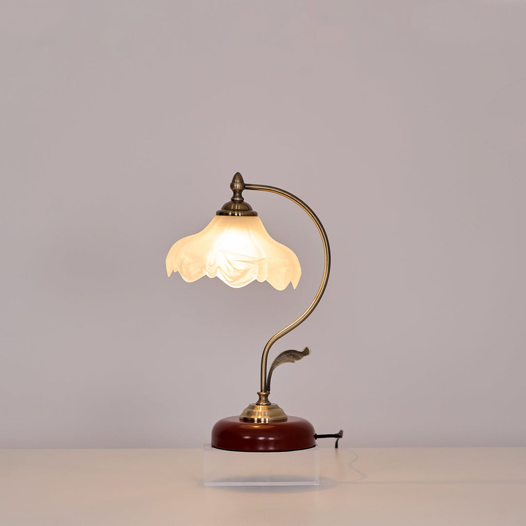 Lampa Stołowa Vintage Laiton