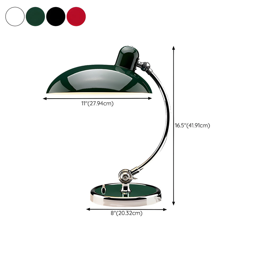 Retro Krzywa Lampa Biurkowa