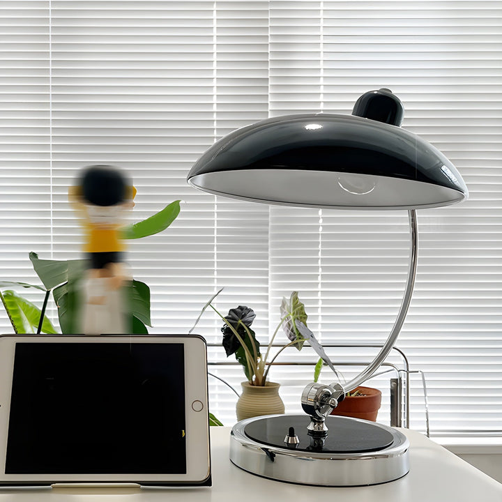 Retro Krzywa Lampa Biurkowa